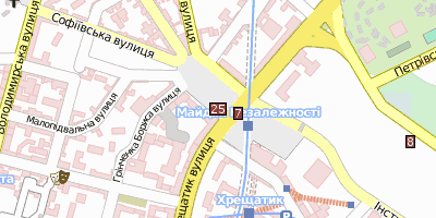 Stadtplan Kiev Fortress