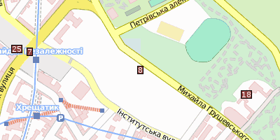 Stadtplan National Art Museum of Ukraine Kiew