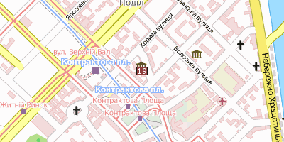 Ukrainian National Chornobyl Museum Kiew Stadtplan